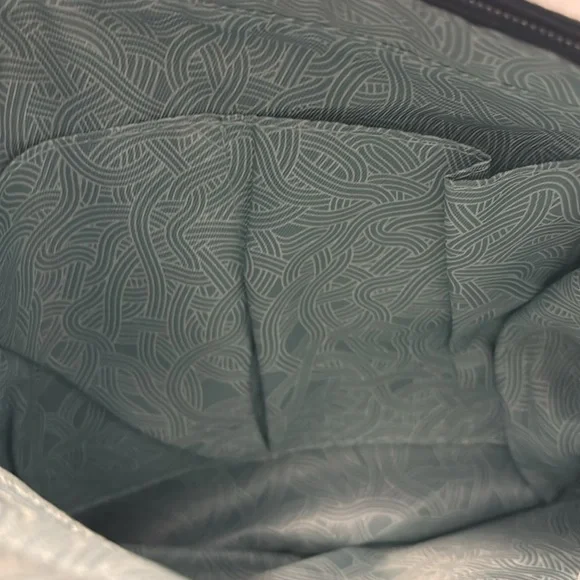 The Sak Black Ventura Convertible distressed leather backpack crossbody NWOT - Picture 9 of 16